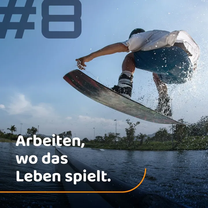 Arbeiten, wo das Leben spielt.