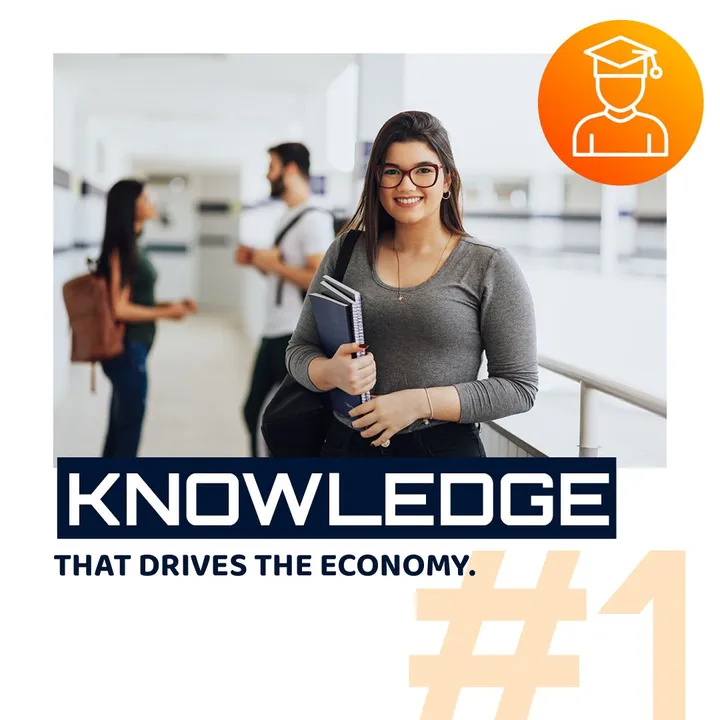 Knowledge that drives the economy